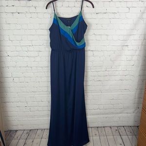 Goldray Mika Satin Maxi Dress NWT